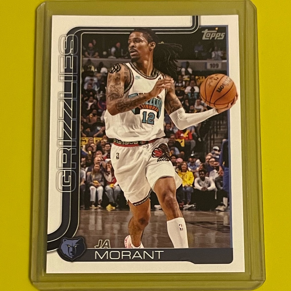 Ja Morant #182 2025-26 Topps Basketball Trading Card